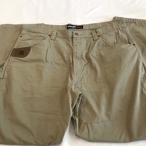 Mens Wrangler Khaki Pants